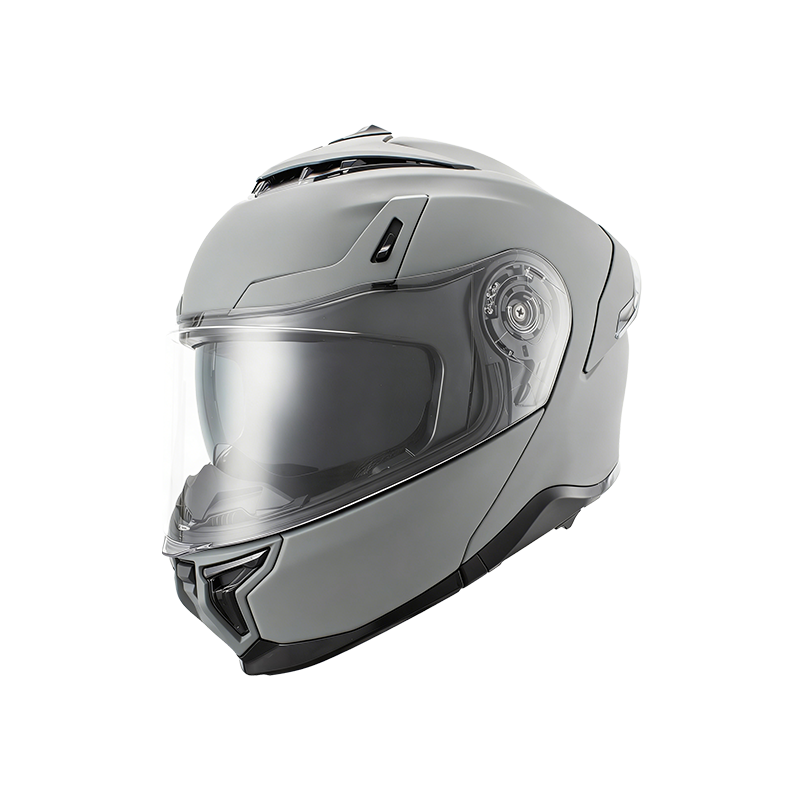 Flip Up Motorcycle Helmet With Double Visors Bluetooth