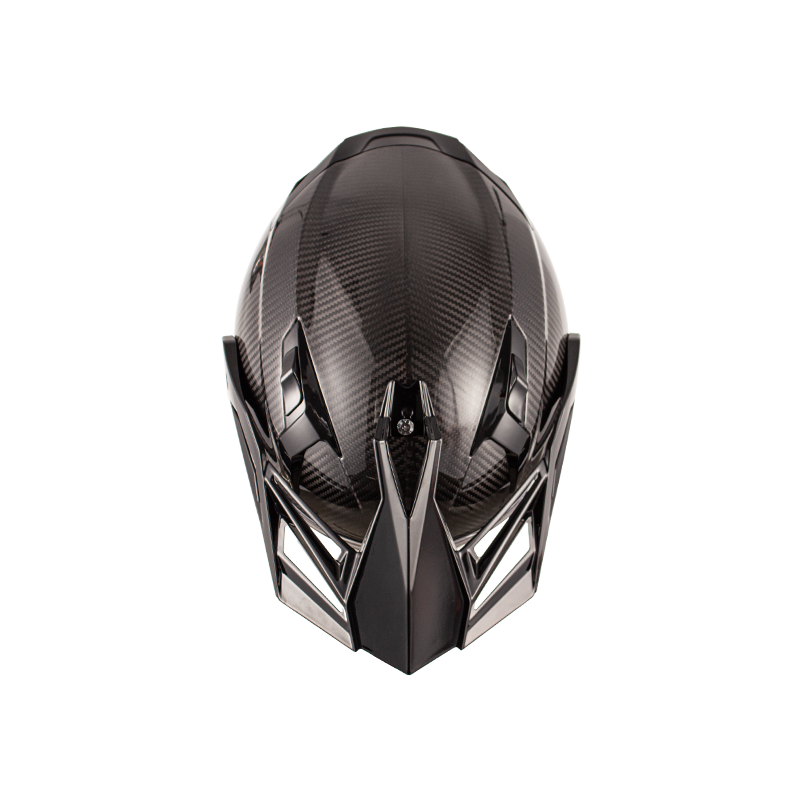 Carbon Fiber Adventure Off Road Motorcycle Helmet