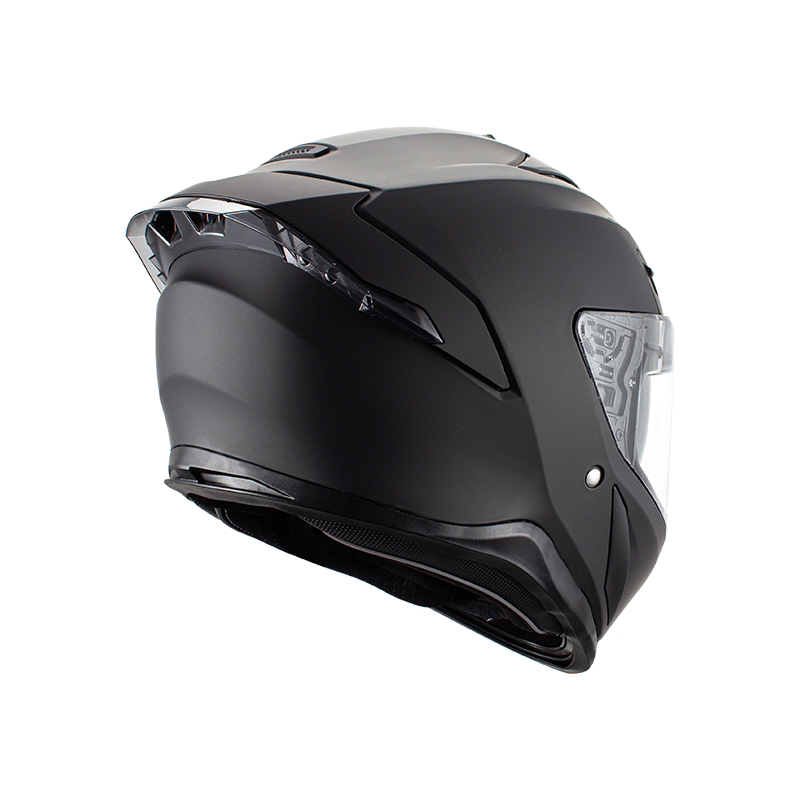 Carbon Full Face Motorcycle Helmet With Double Visors