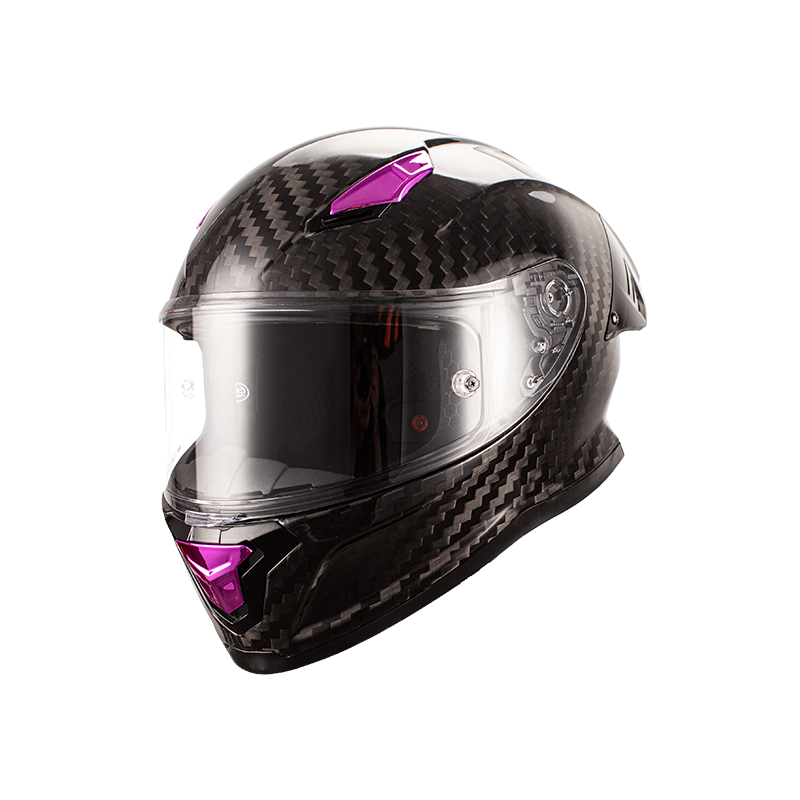 Carbon Fiber Full Face Motorcycle Helmet 