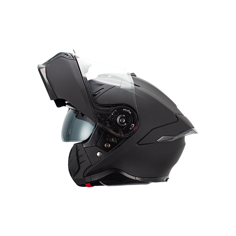 Flip Up Motorcycle Helmet With Double Visors Bluetooth