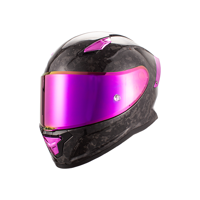 Carbon Fiber Full Face Motorcycle Helmet 