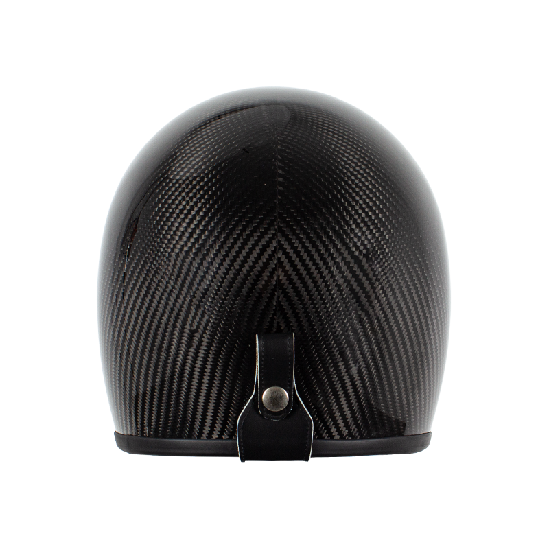 Retro Carbon Full Face Motorcycle Helmet 